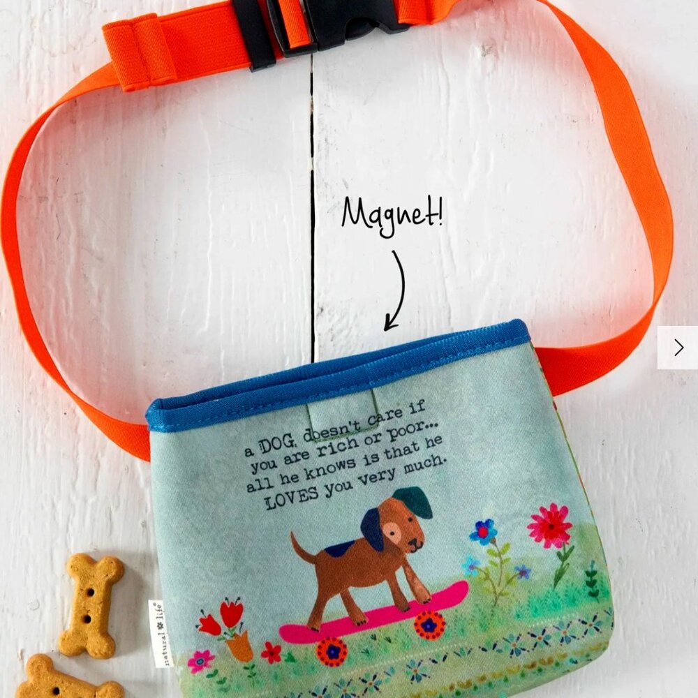 PETS: NATURAL LIFE: DOGGIE TREAT POUCH